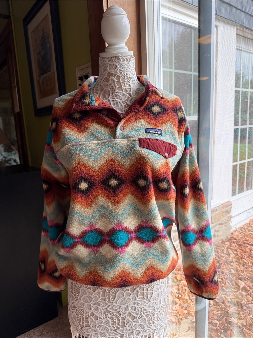 Patagonia Multicolor Southwestern Snap-Placket Pullover